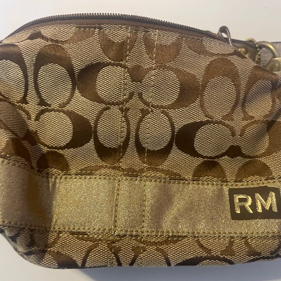 Coach Mini Bag with Metallic Stripe. - Picture 2 of 5